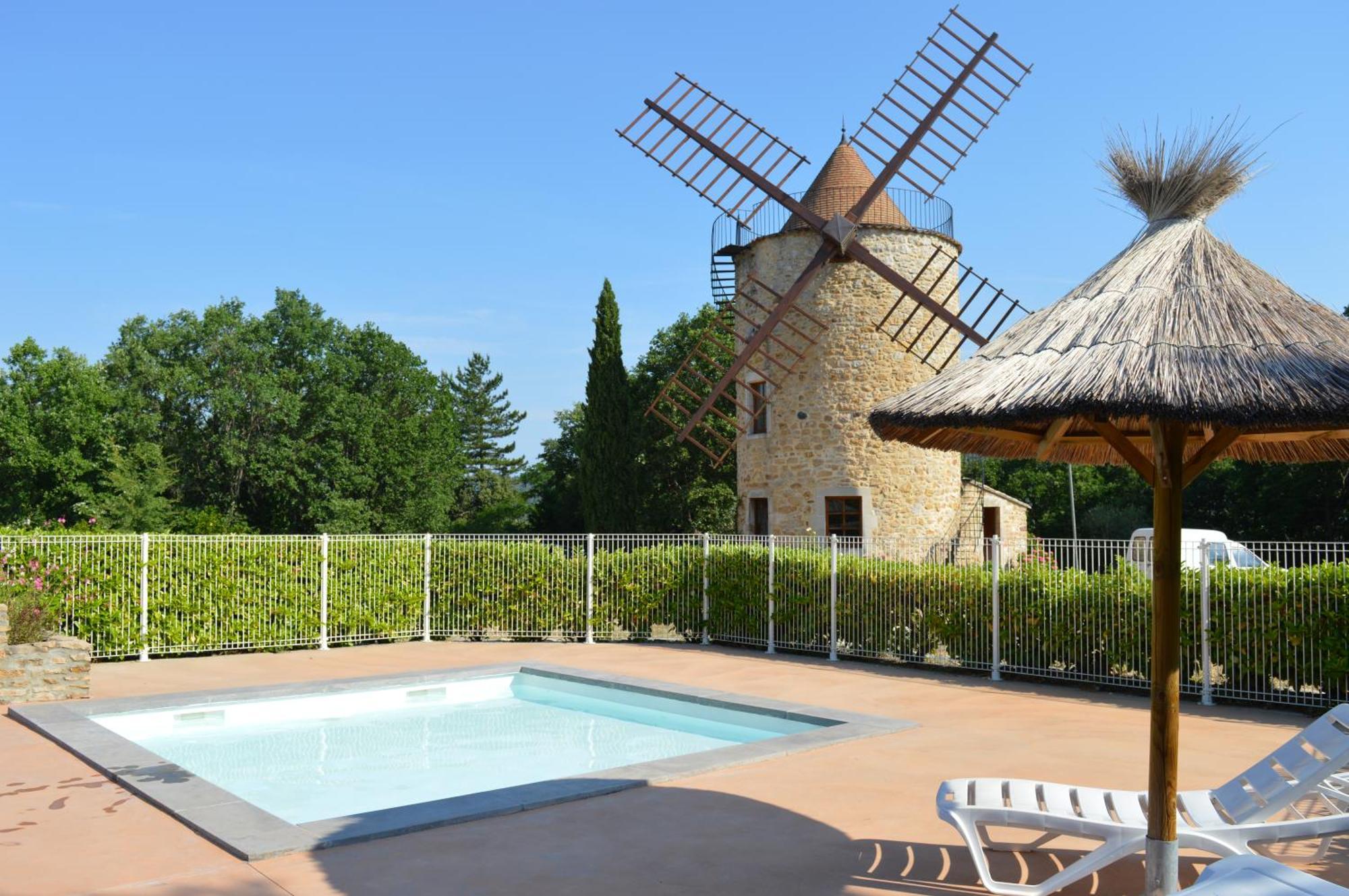 Villa Le Moulin Vallon-Pont-dʼArc Exterior foto